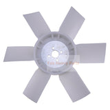 New 6 Fan Blades 33cm Pusher Fan 15547 - 74113 15547 - 74112 Fits For Kubota D905 D1005 D1105 - Fab Heavy Parts