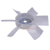 New 6 Fan Blades 33cm Pusher Fan 15547 - 74113 15547 - 74112 Fits For Kubota D905 D1005 D1105 - Fab Heavy Parts