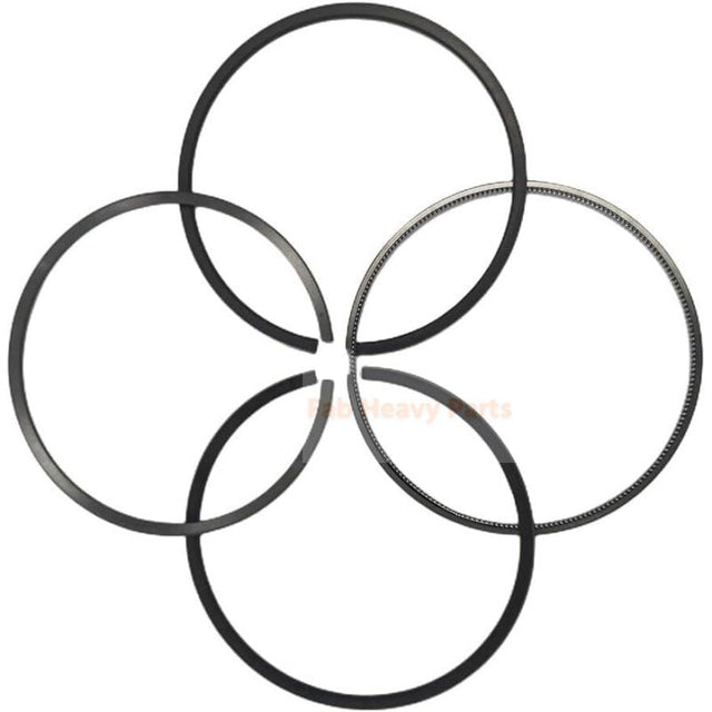 New 6 Piston Ring Set 1 - 12121 - 143 - 0 Fits For Isuzu 6WG1 - Fab Heavy Parts