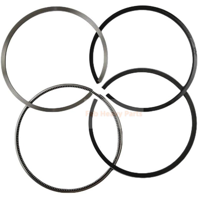 New 6 Piston Ring Set 1 - 12121139 - 0 Fits For Isuzu Engine 6WA1 - Fab Heavy Parts