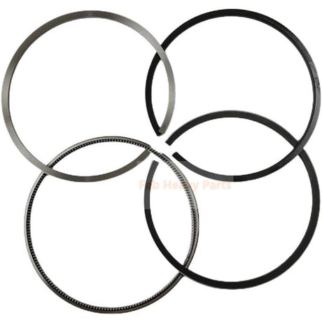 New 6 Piston Ring Set 1 - 12121139 - 0 Fits For Isuzu Engine 6WA1 - Fab Heavy Parts