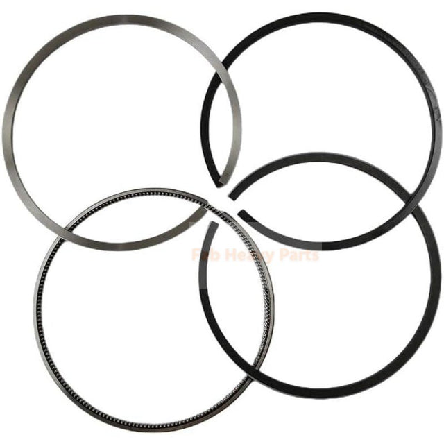 New 6 Piston Ring Set 1 - 12121139 - 0 Fits For Isuzu Engine 6WA1 - Fab Heavy Parts