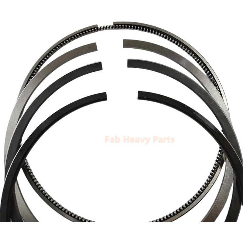 New 6 Piston Ring Set 1 - 12121139 - 0 Fits For Isuzu Engine 6WA1 - Fab Heavy Parts