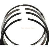 New 6 Piston Ring Set 1 - 12121139 - 0 Fits For Isuzu Engine 6WA1 - Fab Heavy Parts