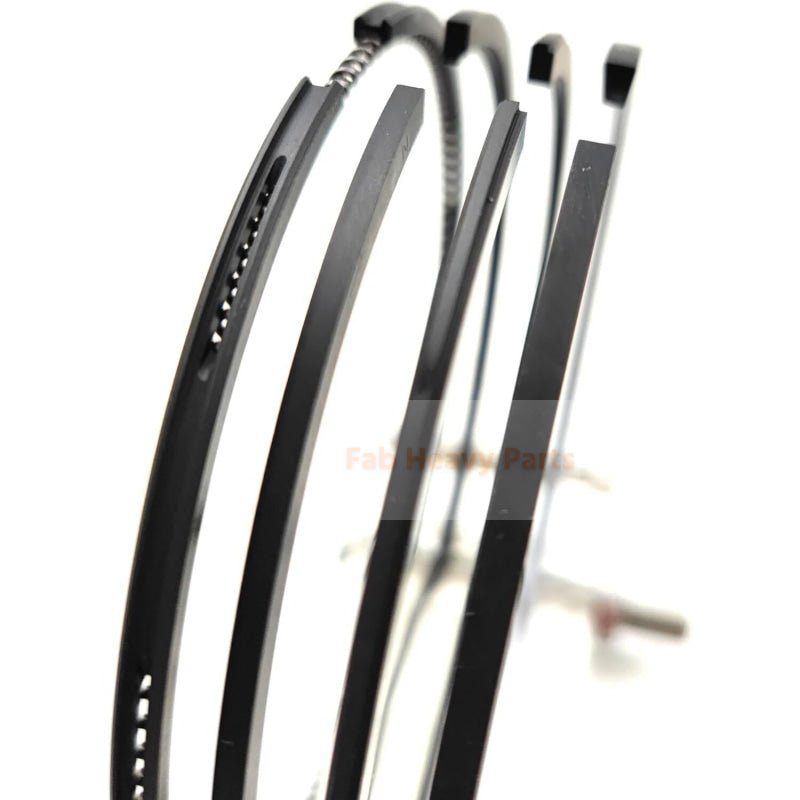 New 6 Piston Ring Set 1 - 12121146 - 0 Fits For Isuzu Engine 6BG1 4R - Fab Heavy Parts