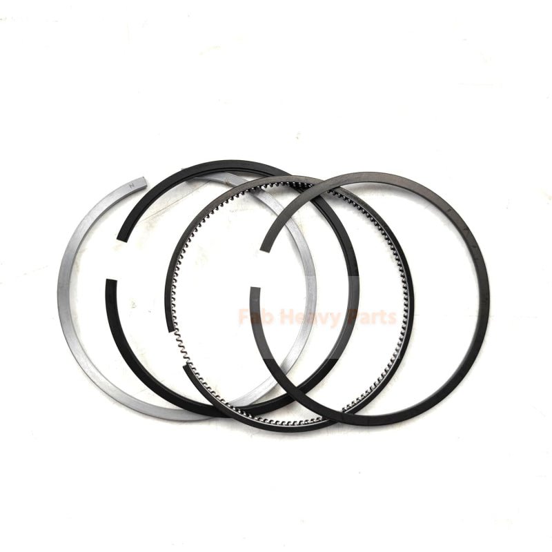 New 6 Piston Ring Set 1 - 12121146 - 0 Fits For Isuzu Engine 6BG1 4R - Fab Heavy Parts