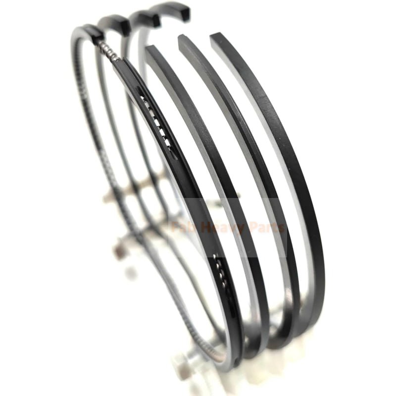 New 6 Piston Ring Set 1 - 12121146 - 0 Fits For Isuzu Engine 6BG1 4R - Fab Heavy Parts