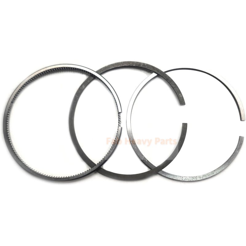 New 6 Piston Ring Set 119E11 - 22500 Fits For Yanmar Engine 3TNV80 - Fab Heavy Parts