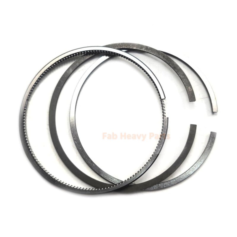New 6 Piston Ring Set 119E11 - 22500 Fits For Yanmar Engine 3TNV80 - Fab Heavy Parts