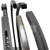 New 6 Piston Ring Set 12040 - 90026 Fits For Hino Engine PD6 - Fab Heavy Parts