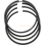 New 6 Piston Ring Set 13011 - 2080 13011 - 2081B 13019 - 1750A 13011 - 1860A Fits For Hino Engine H06C EH500 - Fab Heavy Parts