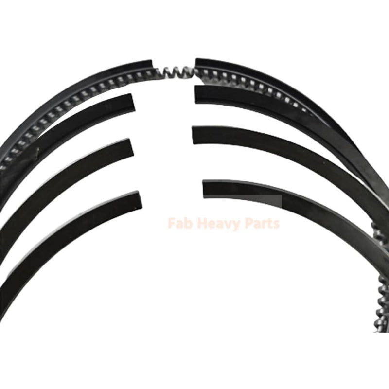 New 6 Piston Ring Set 13011 - 2080 13011 - 2081B 13019 - 1750A 13011 - 1860A Fits For Hino Engine H06C EH500 - Fab Heavy Parts