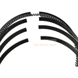 New 6 Piston Ring Set 13011 - 2080 13011 - 2081B 13019 - 1750A 13011 - 1860A Fits For Hino Engine H06C EH500 - Fab Heavy Parts