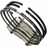 New 6 Piston Ring Set 13011 - 2080 13011 - 2081B 13019 - 1750A 13011 - 1860A Fits For Hino Engine H06C EH500 - Fab Heavy Parts