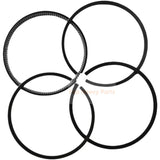 New 6 Piston Ring Set 13011 - 2080 13011 - 2081B 13019 - 1750A 13011 - 1860A Fits For Hino Engine H06C EH500 - Fab Heavy Parts