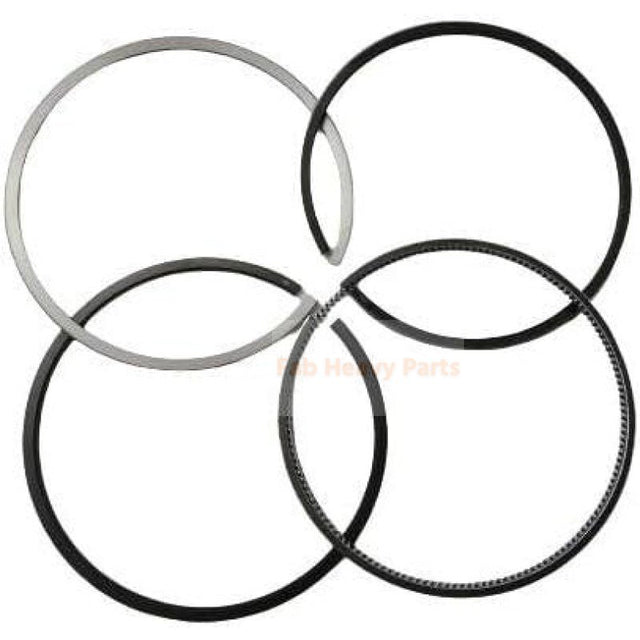 New 6 Piston Ring Set 13011 - 2970 13011 - 2770 Fits For Hino Engine K13D - Fab Heavy Parts