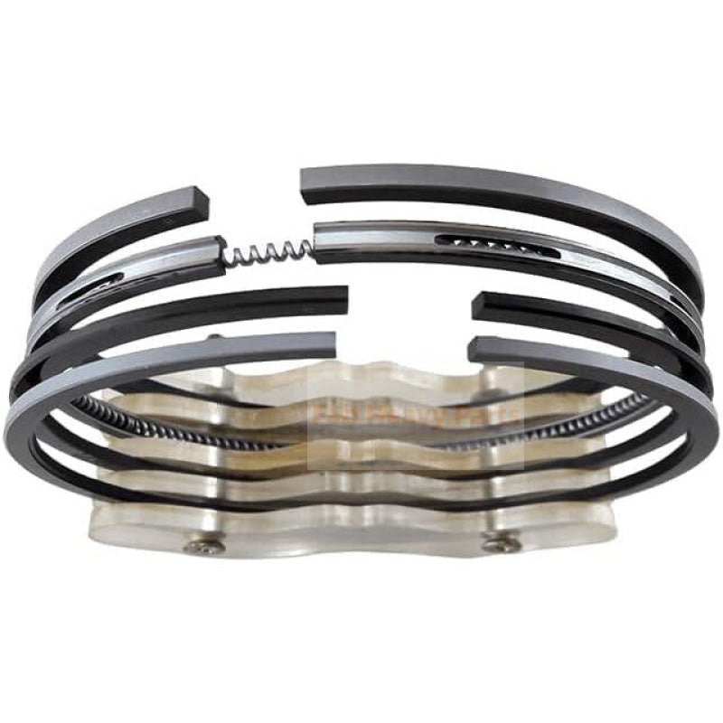 New 6 Piston Ring Set 30017 - 75003 30017 - 75002 30017 - 71003 30017 - 71002 30017 - 73002 Fits For Mitsubishi Engine 6DB1 6DB 6DB10 - Fab Heavy Parts