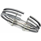 New 6 Piston Ring Set 30917 - 01012 30917 - 01013 Fits For Mitsubishi Engine 6D20 6D21 - Fab Heavy Parts