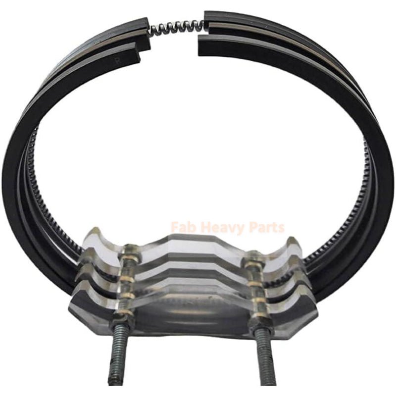 New 6 Piston Ring Set 30917 - 01012 30917 - 01013 Fits For Mitsubishi Engine 6D20 6D21 - Fab Heavy Parts