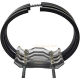 New 6 Piston Ring Set 30917 - 01012 30917 - 01013 Fits For Mitsubishi Engine 6D20 6D21 - Fab Heavy Parts