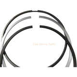 New 6 Piston Ring Set 37517 - 10010 Fits For Mitsubishi Engine S6R - Fab Heavy Parts
