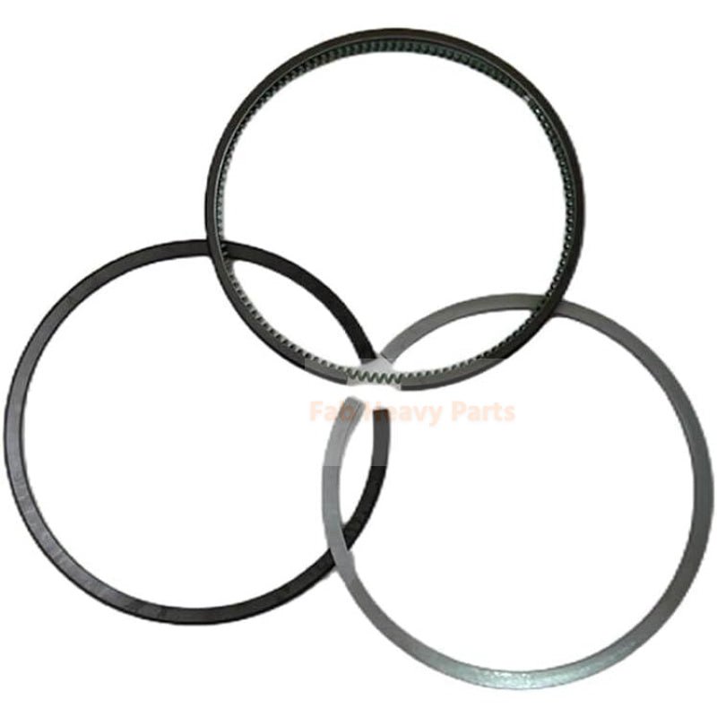 New 6 Piston Ring Set 5 - 12121 - 006 - 0 1 - 12121 - 052 - 0 Fits For Isuzu Engine 6BF1 - Fab Heavy Parts