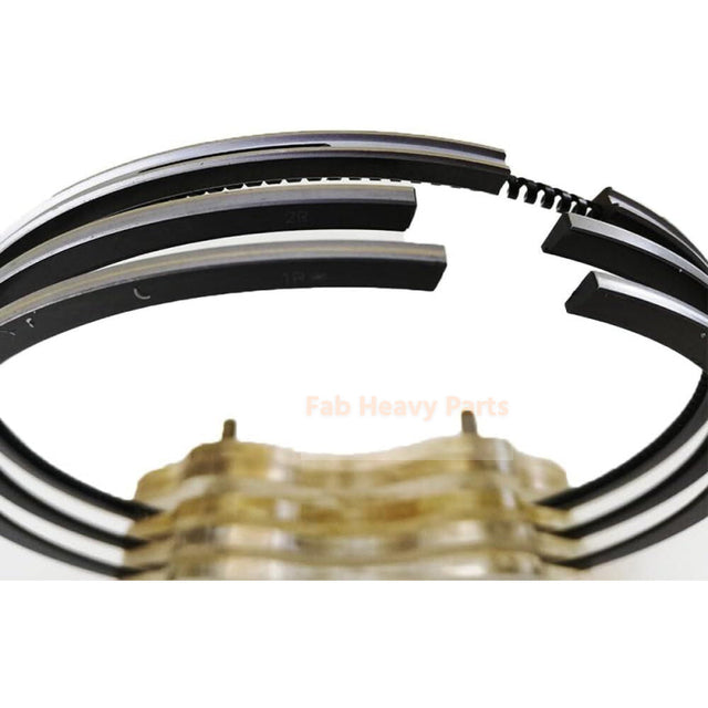 New 6 Piston Ring Set 6150-31-2032 6150-31-2033 6150-32-2030 Fits For Komatsu Engine 6D125 PC400-6