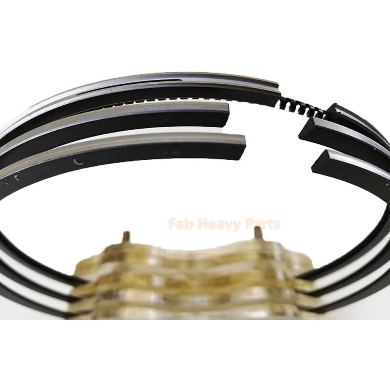 New 6 Piston Ring Set 6150 - 31 - 2032 6150 - 31 - 2033 6150 - 32 - 2030 Fits For Komatsu Engine 6D125 PC400 - 6 - Fab Heavy Parts