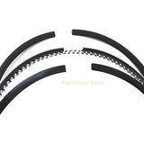 New 6 Piston Ring Set 6204 - 31 - 2202 6204 - 31 - 2203 Fits For Komatsu Engine 6D95 SA6D95 - Fab Heavy Parts