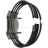New 6 Piston Ring Set 8 - 98056464 - 0 1 - 87813127 - 0 Fits For Isuzu Engine 6UZ1 - Fab Heavy Parts