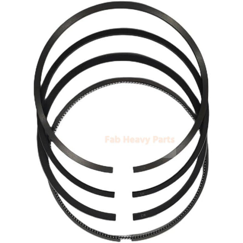 New 6 Piston Ring Set 8 - 98056464 - 0 1 - 87813127 - 0 Fits For Isuzu Engine 6UZ1 - Fab Heavy Parts