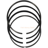 New 6 Piston Ring Set 8 - 98056464 - 0 1 - 87813127 - 0 Fits For Isuzu Engine 6UZ1 - Fab Heavy Parts