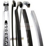 New 6 Sets Piston Ring 1 - 12181 - 128 - 0 1121811280 Fits For Isuzu Engine DA120 - Fab Heavy Parts