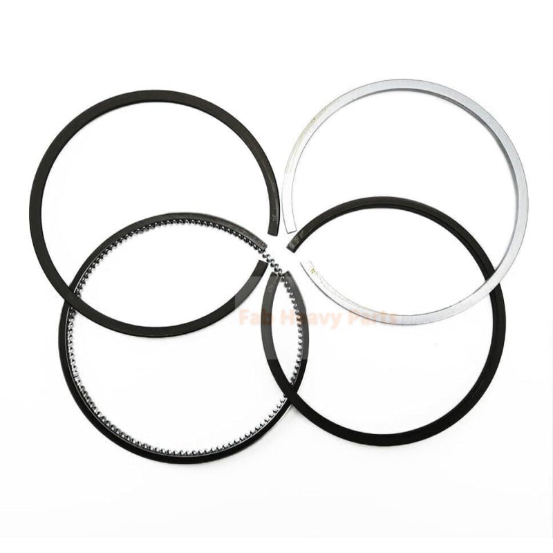 New 6 Sets Piston Ring 1 - 12181 - 128 - 0 1121811280 Fits For Isuzu Engine DA120 - Fab Heavy Parts