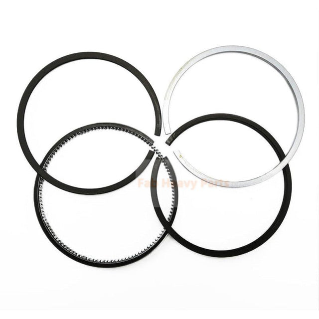 New 6 Sets Piston Ring 1 - 12181 - 128 - 0 1121811280 Fits For Isuzu Engine DA120 - Fab Heavy Parts