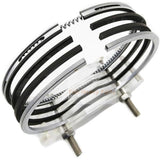 New 6 Sets Piston Ring 1 - 12181 - 128 - 0 1121811280 Fits For Isuzu Engine DA120 - Fab Heavy Parts