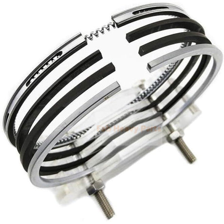 New 6 Sets Piston Ring 1 - 12181 - 128 - 0 1121811280 Fits For Isuzu Engine DA120 - Fab Heavy Parts