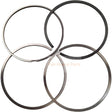 New 6 Sets Piston Ring 8 - 94391502 - 4 8 - 94391502 - 0 Fits For Isuzu Engine 6HK1 - Fab Heavy Parts