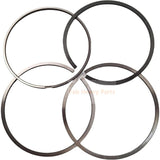 New 6 Sets Piston Ring 8 - 94391502 - 4 8 - 94391502 - 0 Fits For Isuzu Engine 6HK1 - Fab Heavy Parts