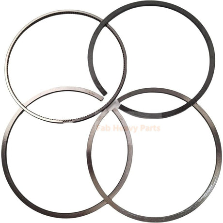 New 6 Sets Piston Ring 8 - 94391502 - 4 8 - 94391502 - 0 Fits For Isuzu Engine 6HK1 - Fab Heavy Parts