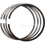 New 6 Sets Piston Ring 8 - 94391502 - 4 8 - 94391502 - 0 Fits For Isuzu Engine 6HK1 - Fab Heavy Parts