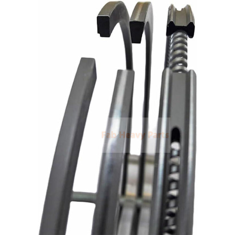 New 6 Piston Ring Set 30917-01012 30917-01013 Fits For Mitsubishi Engine 6D20 6D21