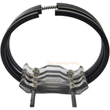 Nuovo set di 6 fasce elastiche 30917-01012 30917-01013 adatto per motore Mitsubishi 6D20 6D21