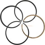 New 8 Piston Ring Set ME065680 ME092392 ME997826 Fits For Mitsubishi Engine 8DC9 8DC9T 8DC91 8DC9T 8DC9-3AT