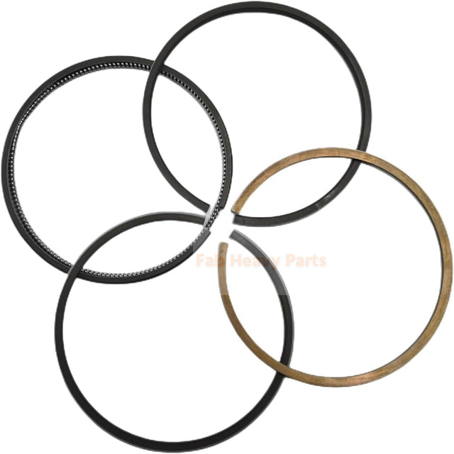 New 8 Piston Ring Set ME065680 ME092392 ME997826 Fits For Mitsubishi Engine 8DC9 8DC9T 8DC91 8DC9T 8DC9-3AT