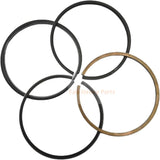 New 8 Piston Ring Set ME065680 ME092392 ME997826 Fits For Mitsubishi Engine 8DC9 8DC9T 8DC91 8DC9T 8DC9 - 3AT - Fab Heavy Parts