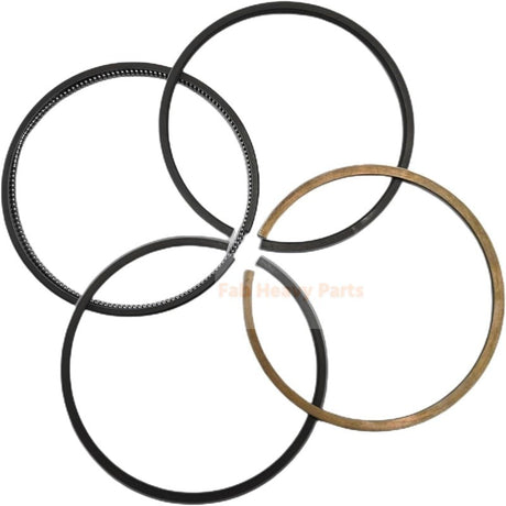 New 8 Piston Ring Set ME065680 ME092392 ME997826 Fits For Mitsubishi Engine 8DC9 8DC9T 8DC91 8DC9T 8DC9 - 3AT - Fab Heavy Parts