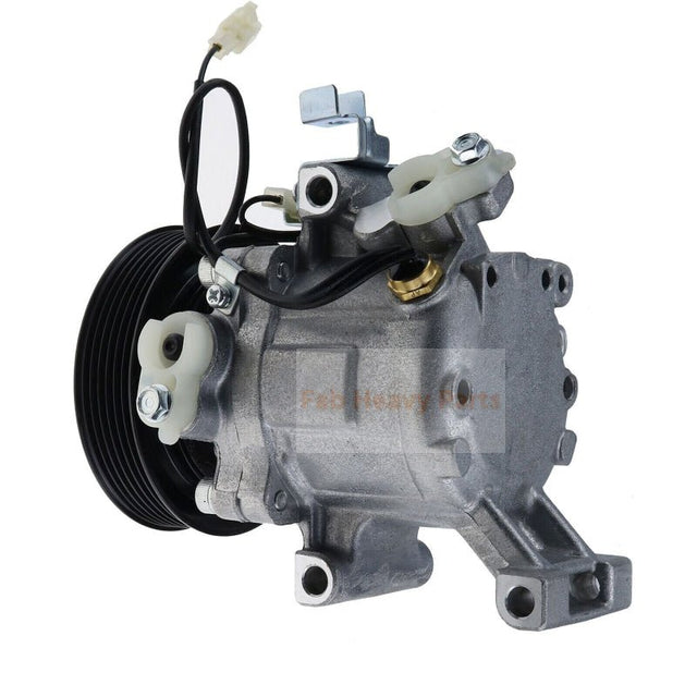 New A/C Compressor SV07C 447160 - 2270 Fits For Toyota Rush Daihatsu Terios 2006 - 2012 - Fab Heavy Parts