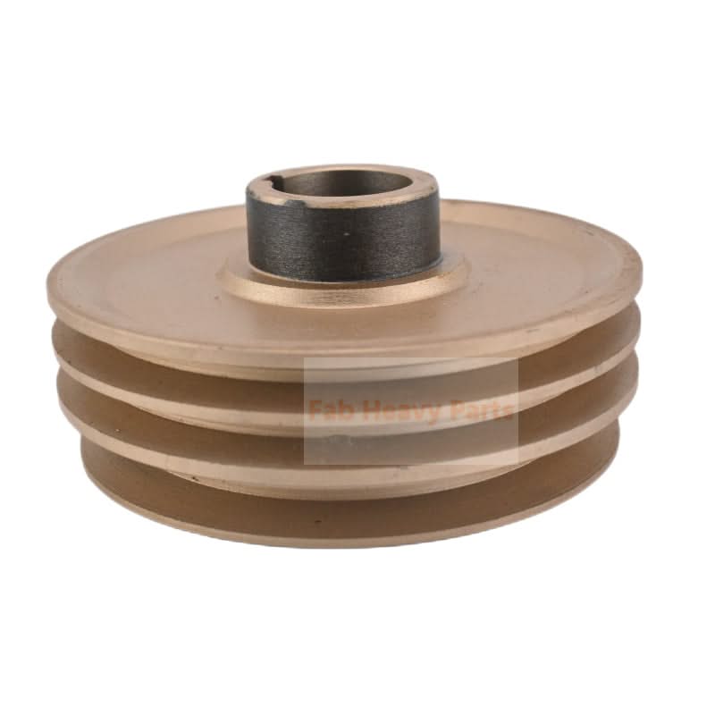 New Crankshaft Pulley 1626166 162 - 6166 for Mitsubishi Engine 4M40 CAT 307C 308C 305.5 Excavator - Fab Heavy Parts