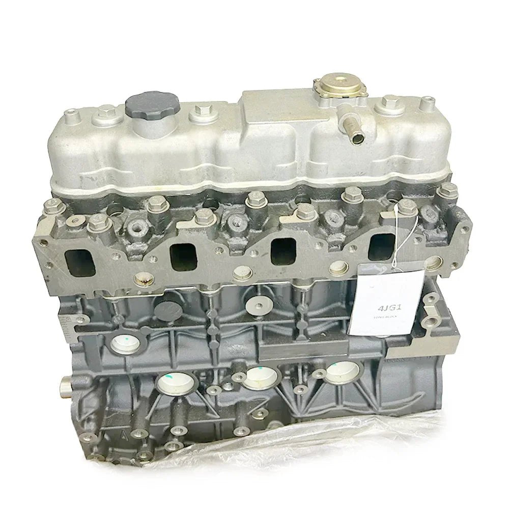 New Cylinder Block Assembly Long Block for Isuzu Engine 4JG1 UM4JG1 AA - 4JG1T 4JG1T - Fab Heavy Parts